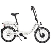 Provelo Unisex E-Bike Faltrad Elektrofahrrad / Fahrrad / Stadtrad, weiß, 3 Gang Nabenschaltung, Reifengröße: 20 Zoll (50,8 cm) -
