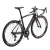 SAVA 700C Road Bike Carbon Fiber Bicycle SHIMANO 22 Speed 5800, Maxxis Sierra Tire and Fizik Saddle (Schwarz & Grau, 480mm) - 2