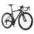 SAVA 700C Road Bike Carbon Fiber Bicycle SHIMANO 22 Speed 5800, Maxxis Sierra Tire and Fizik Saddle (Schwarz & Grau, 480mm) - 3