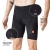 Souke Sports Herren 4D Gepolsterte Radlerhose Atmungsaktiv Schnelltrocknend Fahrradhose, L - 3