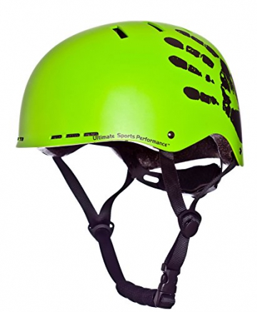 Sport DirectTM BMX-Skate Helm grün 55-58cm CE EN1078 TÜV Zulassungen - 2