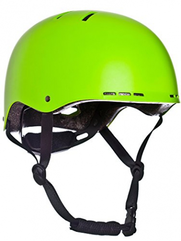 Sport DirectTM BMX-Skate Helm grün 55-58cm CE EN1078 TÜV Zulassungen - 7