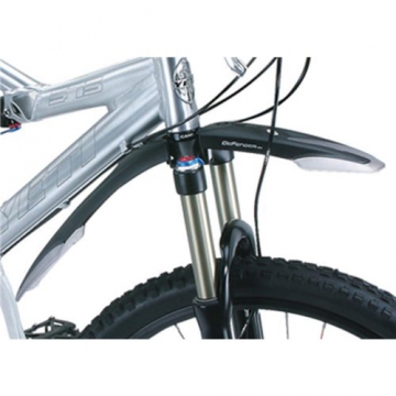 Topeak DeFender M1/M2 Set (Vorder- und Hinterrad-Schutzblech Set für MTB 26