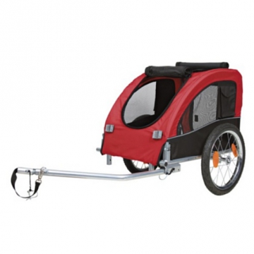 Trixie 12814 Fahrrad-Anhänger, M: 45 × 48 × 74 cm - 1