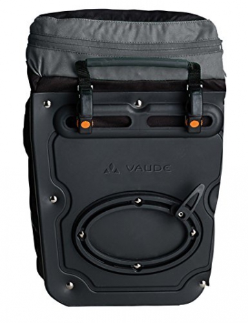 VAUDE Radtasche Karakorum, Black/Anthracite, 58 x 6 x 32 cm, 64 Liter, 10828 - 2