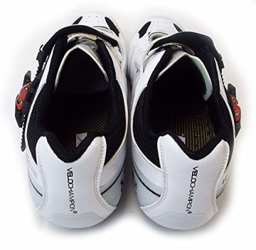 VeloChampion Elite Rennradschuh (Paar) White/Black 43 Road Cycling Shoes - 7