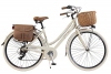 Via Veneto By Canellini Fahrrad Rad Citybike CTB Frau Vintage Retro Via Veneto Alluminium (Beige, 46) - 1