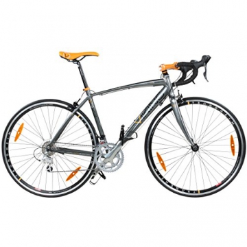 Viking Elite Rennrad, 18 Gang, 700c, 3 Rahmengrößen Shimano Sora , Rahmengrösse:53 cm - 1